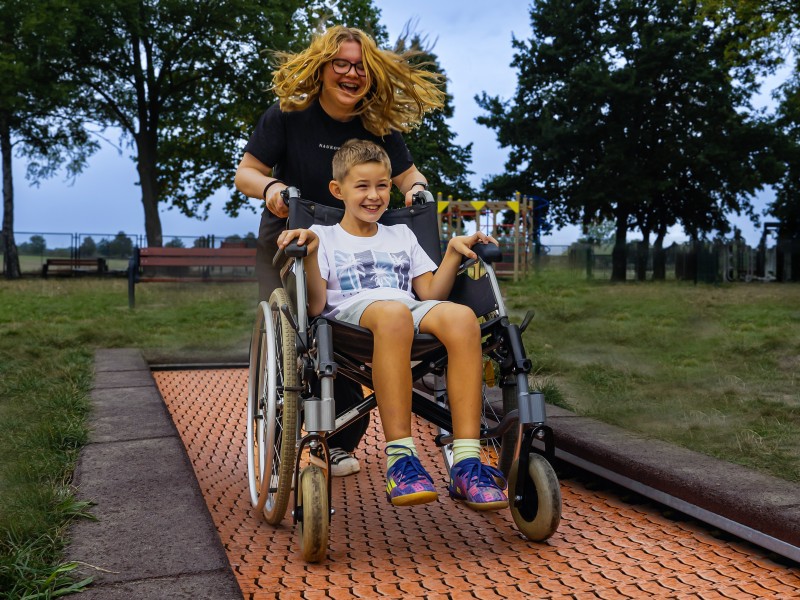 Plac zabaw Trampolina Orta-I 150 x 250 KONIK MORSKI PLAY-PARK