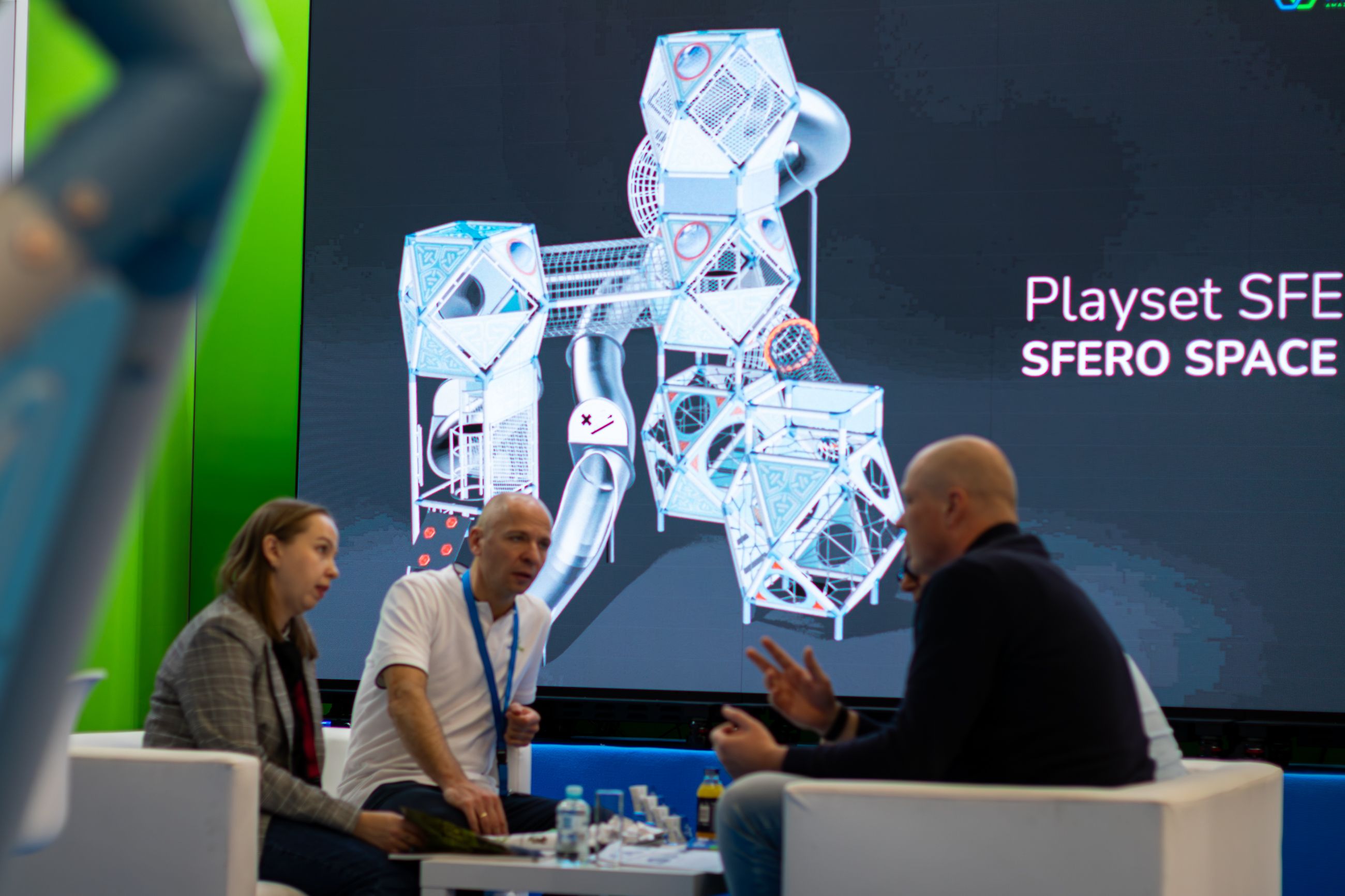 SFERO playground structure premiere at FSB trade fair