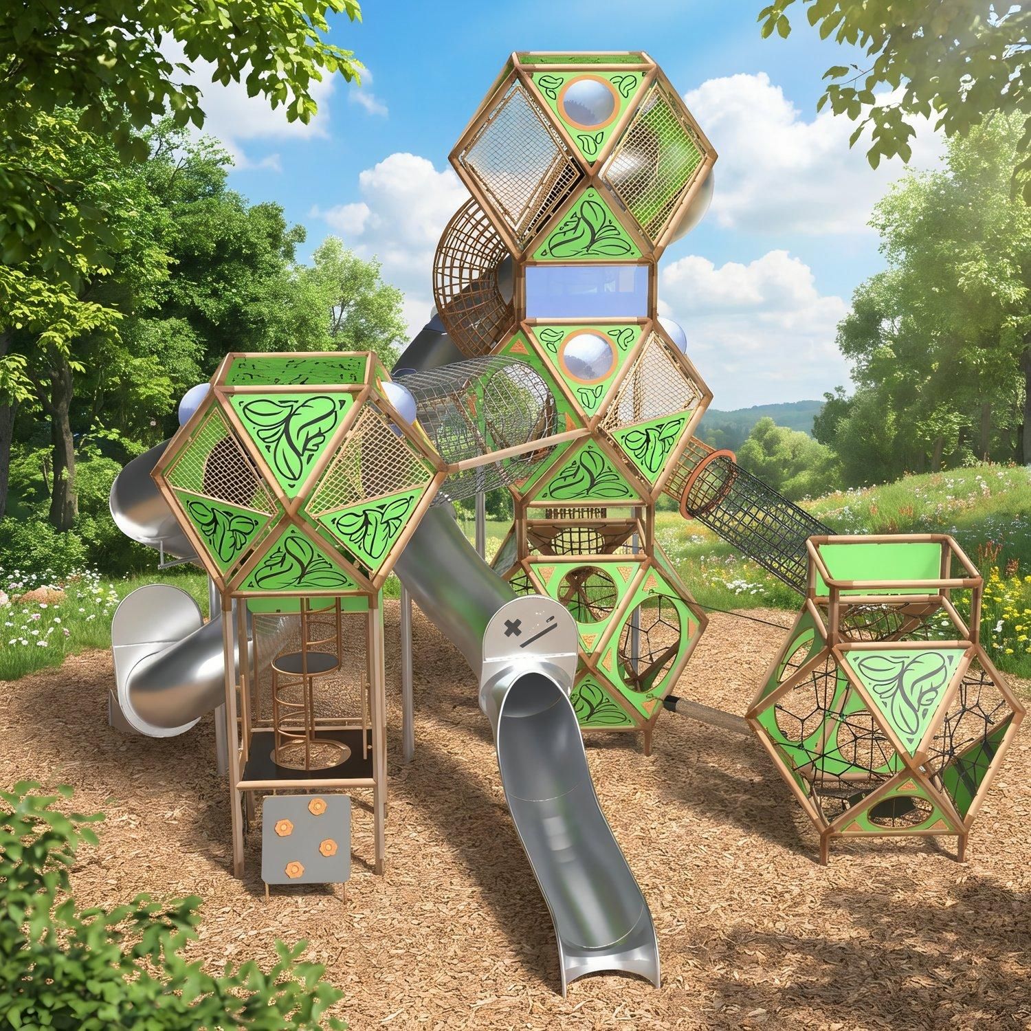 SFERO modern design, timeless fun for children on a playground